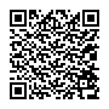 Código QR para número de teléfono +12014536790