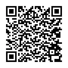 QR код за телефонен номер +12014536792