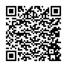 QR-koodi puhelinnumerolle +12014541756