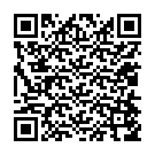 QR код за телефонен номер +12014556256