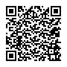 Kode QR untuk nomor Telepon +12014561847