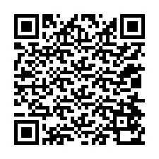 QR-код для номера телефона +12014570284