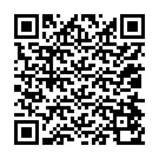 QR код за телефонен номер +12014570288