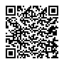 QR-koodi puhelinnumerolle +12014574207