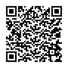 QR-koodi puhelinnumerolle +12014574208