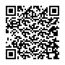 Kode QR untuk nomor Telepon +12014598182