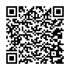 Código QR para número de teléfono +12014607133