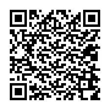 QR-koodi puhelinnumerolle +12014618093