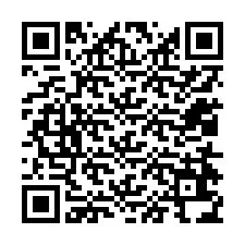 QR код за телефонен номер +12014634487