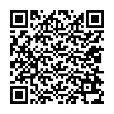 QR код за телефонен номер +12014634496