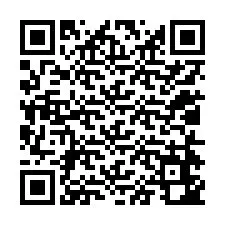 QR код за телефонен номер +12014642428