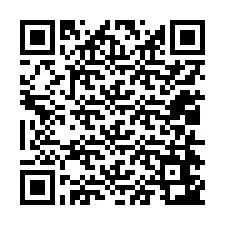 Código QR para número de teléfono +12014643477