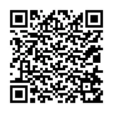 QR-koodi puhelinnumerolle +12014751601