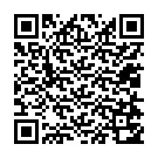 Código QR para número de teléfono +12014752127