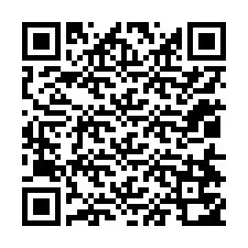 QR kód a telefonszámhoz +12014752205