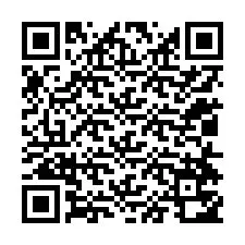 Kode QR untuk nomor Telepon +12014752624