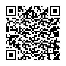 QR kód a telefonszámhoz +12014754242