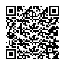 QR-код для номера телефона +12014754633