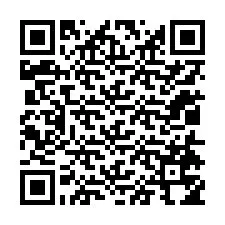 QR kód a telefonszámhoz +12014754945