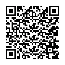 QR kód a telefonszámhoz +12014756566