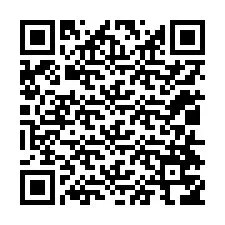 QR-code voor telefoonnummer +12014756671