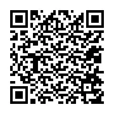 QR код за телефонен номер +12014757757