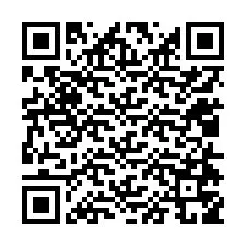 QR-koodi puhelinnumerolle +12014759162