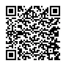 QR kód a telefonszámhoz +12014759376