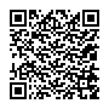 QR-Code für Telefonnummer +12014759845