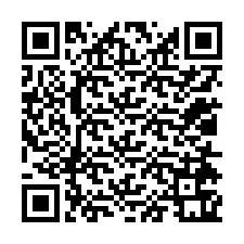 QR kód a telefonszámhoz +12014761899