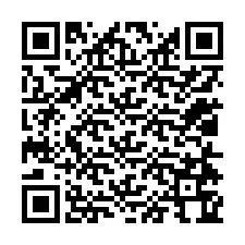 QR-koodi puhelinnumerolle +12014764129