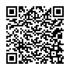 QR-koodi puhelinnumerolle +12014765075