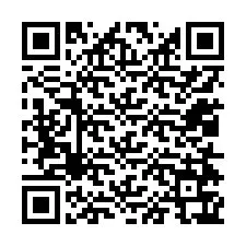 QR-koodi puhelinnumerolle +12014767497