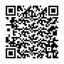 QR код за телефонен номер +12014769854