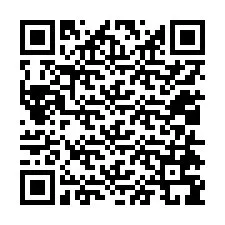 QR kód a telefonszámhoz +12014799873