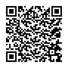 QR-код для номера телефона +12014799909