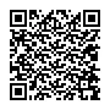 QR-код для номера телефона +12014799992