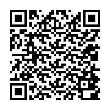 QR код за телефонен номер +12014800166