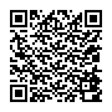 QR код за телефонен номер +12014800904