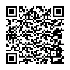 QR код за телефонен номер +12014803973