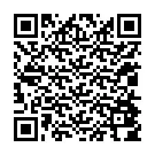 Código QR para número de teléfono +12014804360