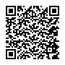 QR код за телефонен номер +12014806967