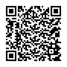 QR код за телефонен номер +12014807021