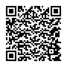 QR код за телефонен номер +12014807275