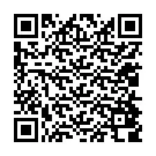 QR код за телефонен номер +12014808666