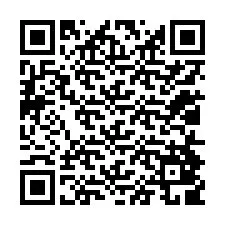 QR код за телефонен номер +12014809629