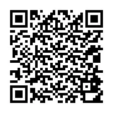 QR код за телефонен номер +12014810870