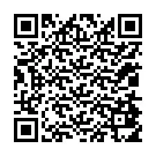 QR код за телефонен номер +12014815181