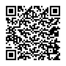 Código QR para número de teléfono +12014815447