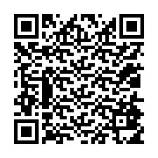 QR-koodi puhelinnumerolle +12014815949